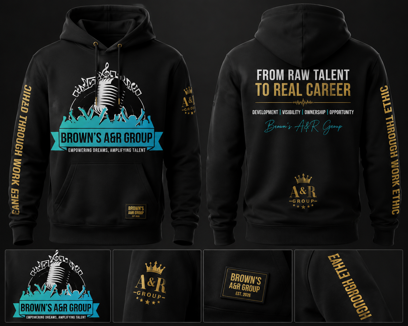 Brown's A&R Group Official Hoodie