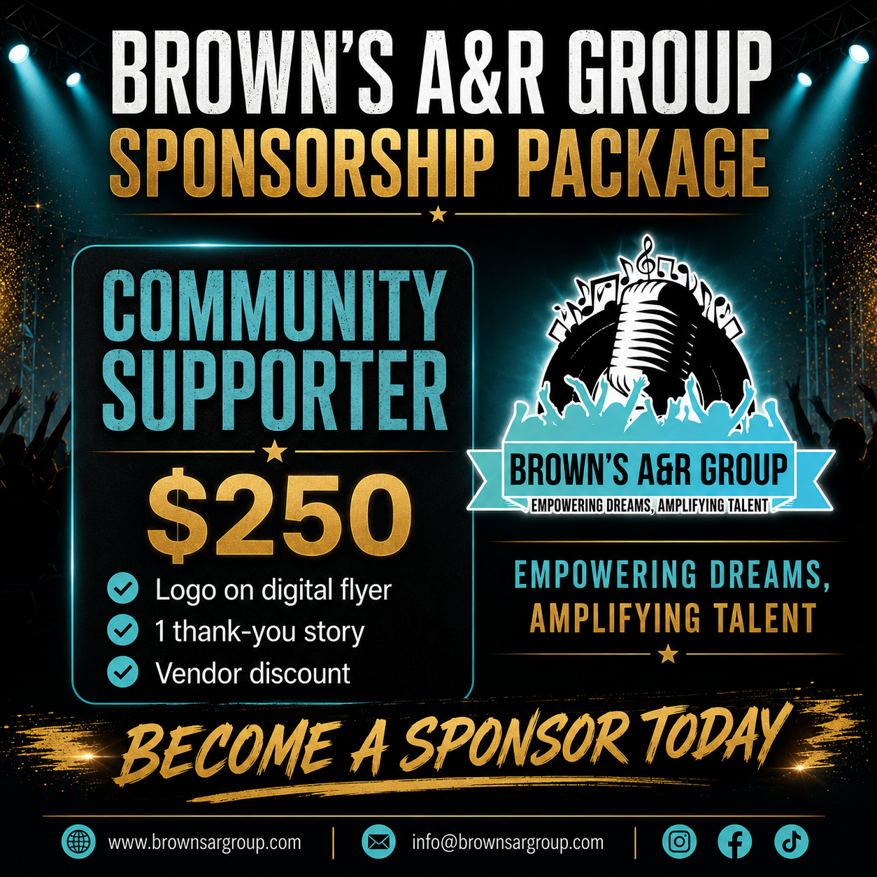 Community Supporter Sponsorship